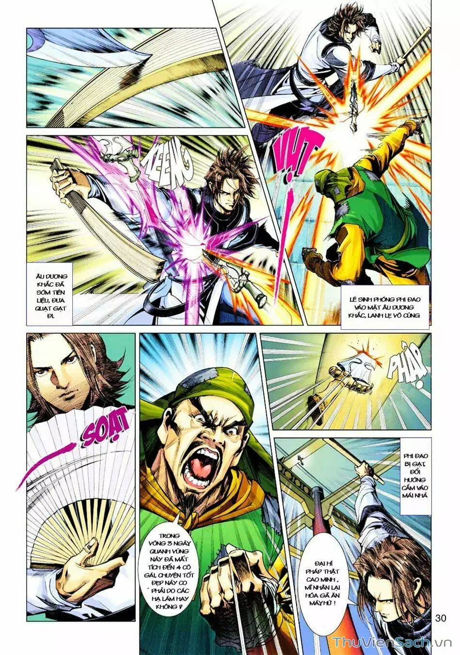 Truyện Tranh Anh Hùng Xạ Điêu - Manhua trang 4