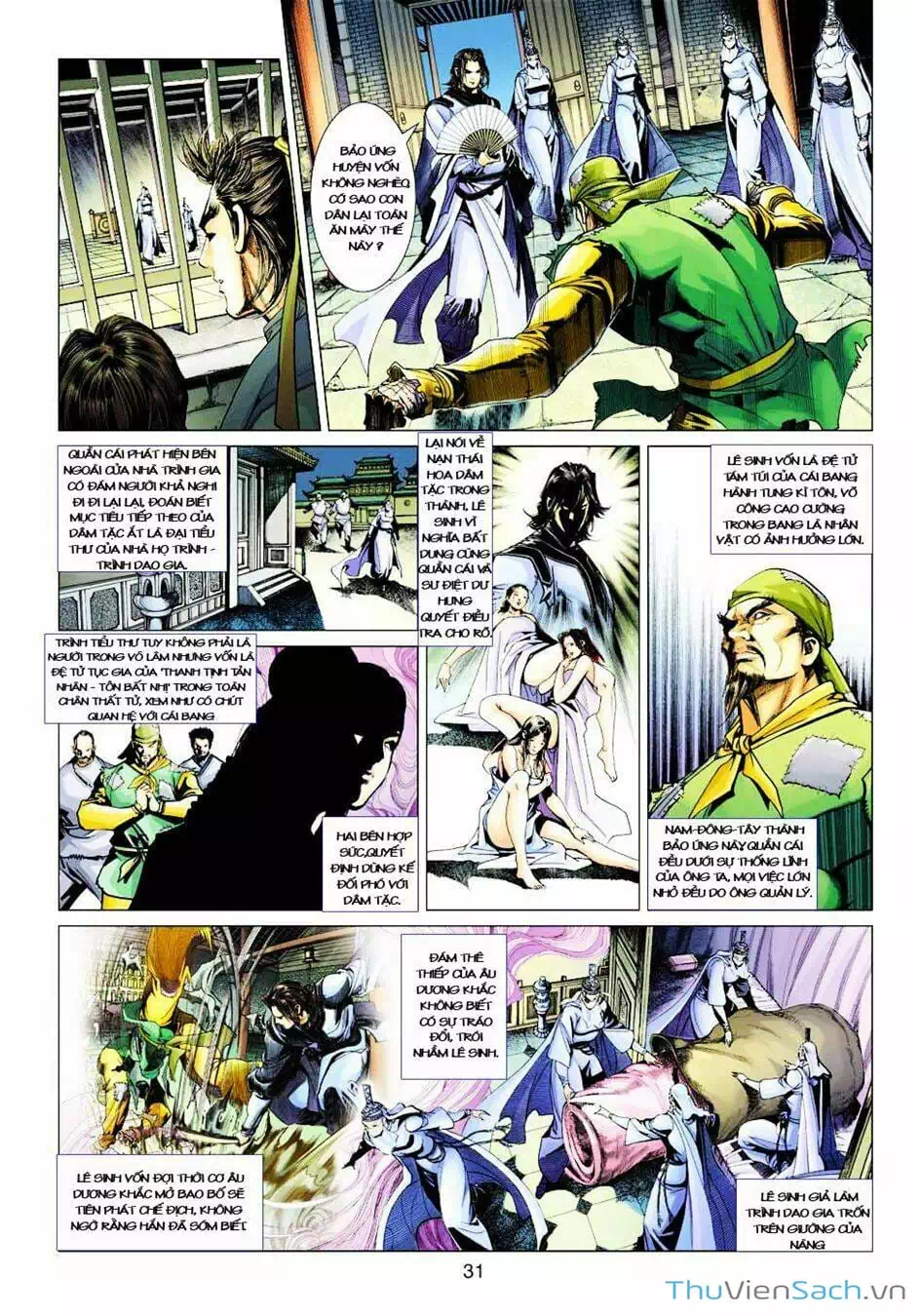 Truyện Tranh Anh Hùng Xạ Điêu - Manhua trang 4