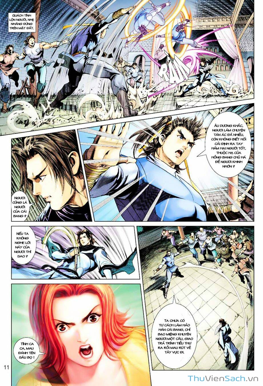 Truyện Tranh Anh Hùng Xạ Điêu - Manhua trang 1146