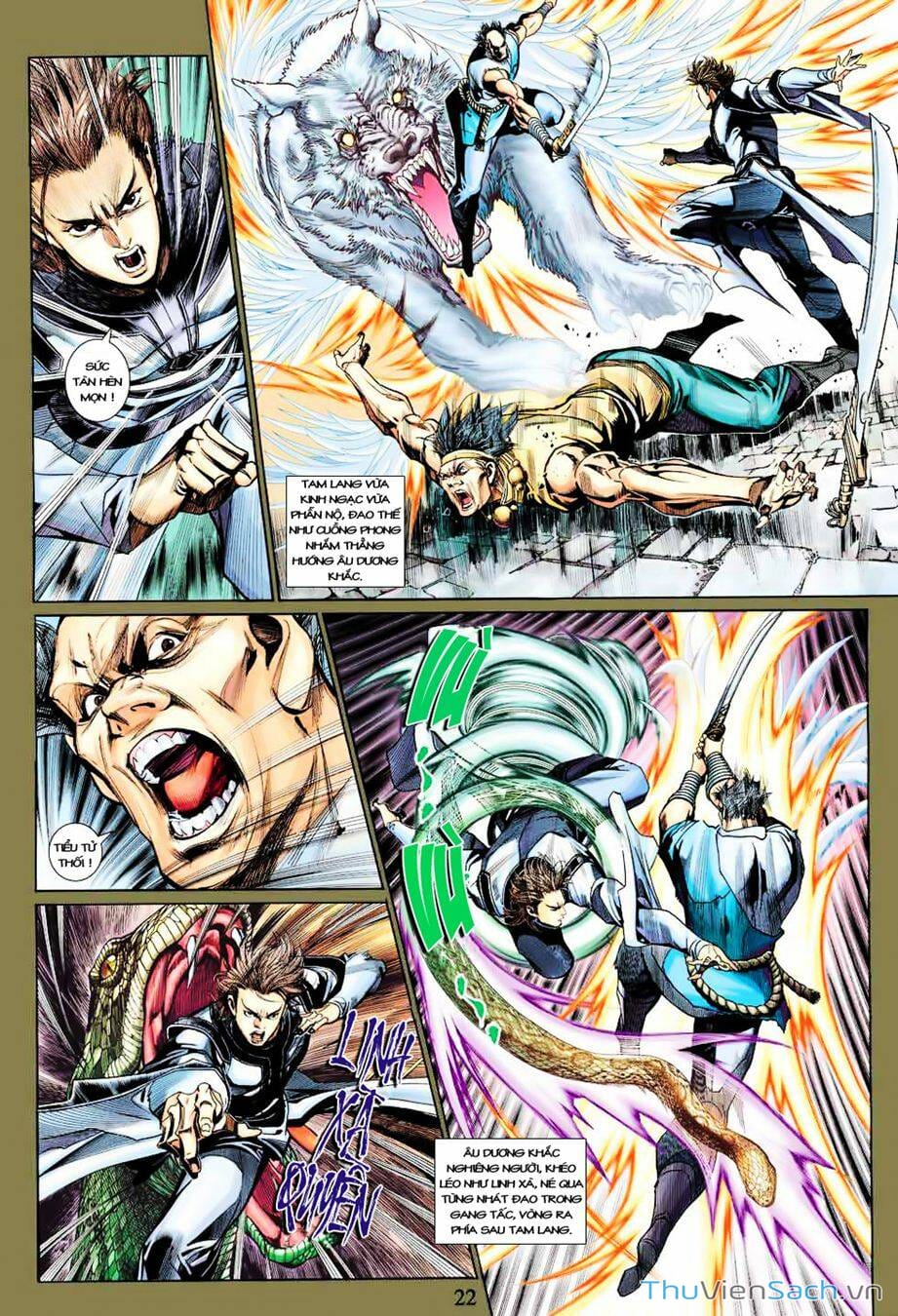 Truyện Tranh Anh Hùng Xạ Điêu - Manhua trang 4