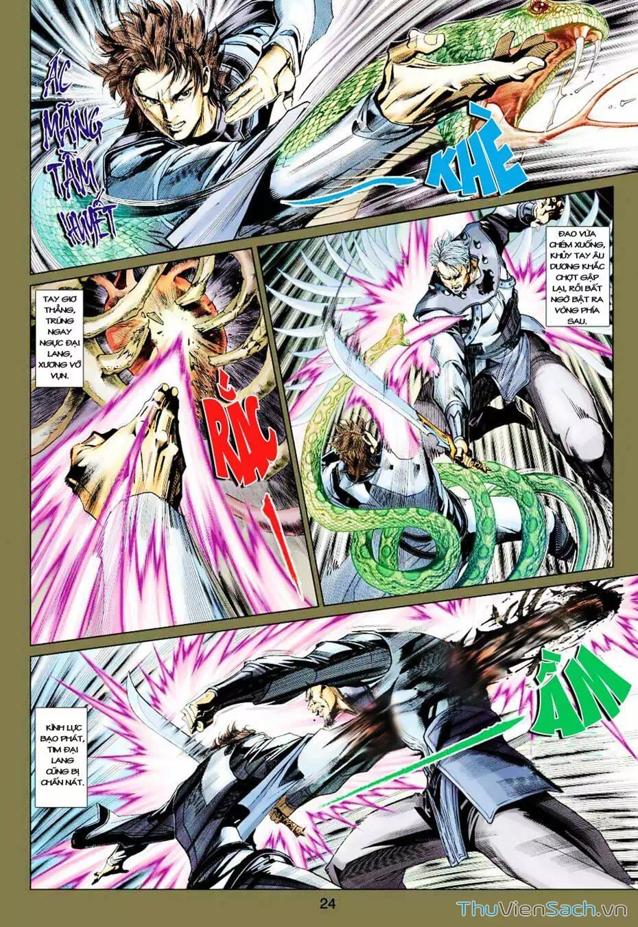 Truyện Tranh Anh Hùng Xạ Điêu - Manhua trang 4