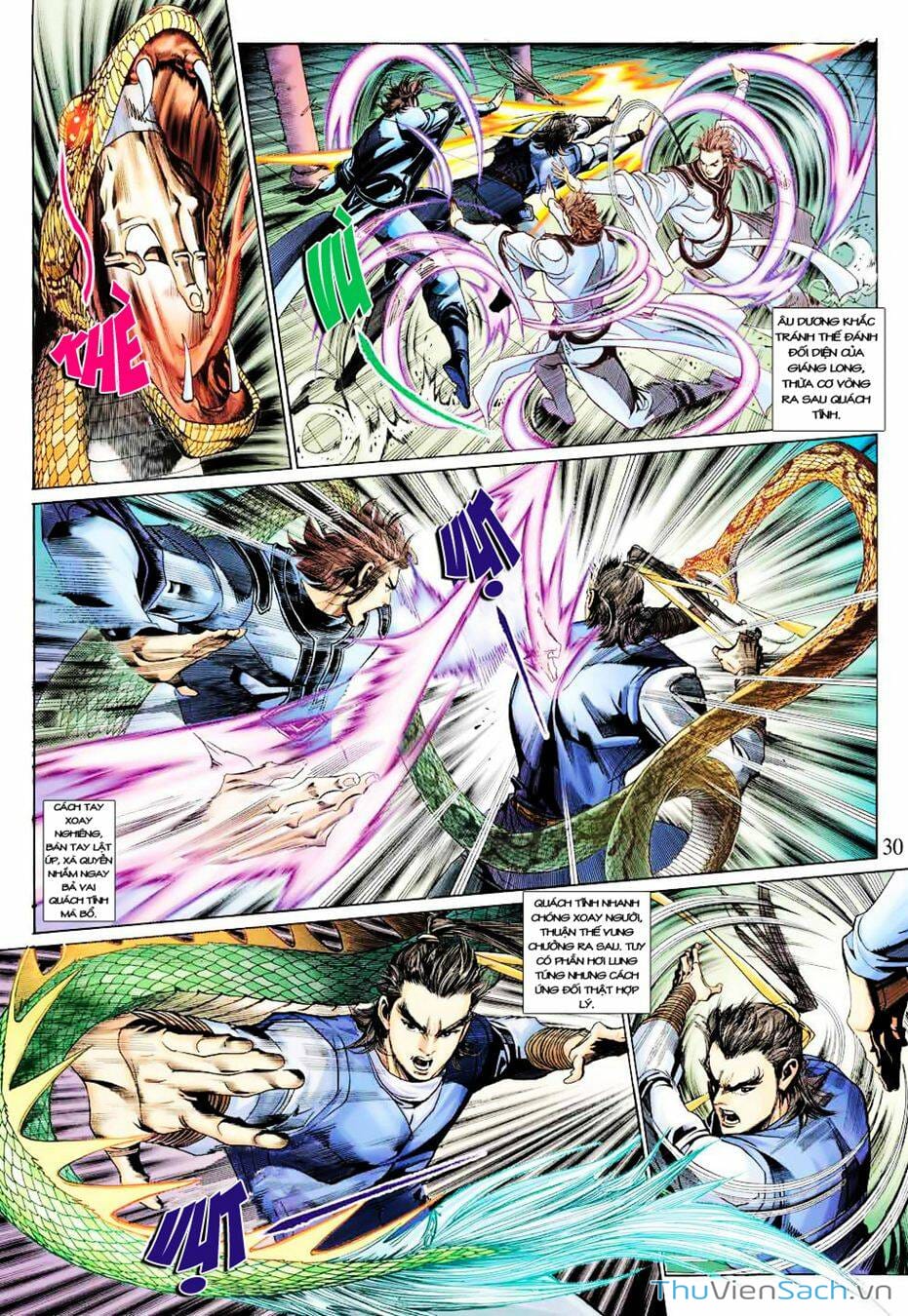 Truyện Tranh Anh Hùng Xạ Điêu - Manhua trang 4