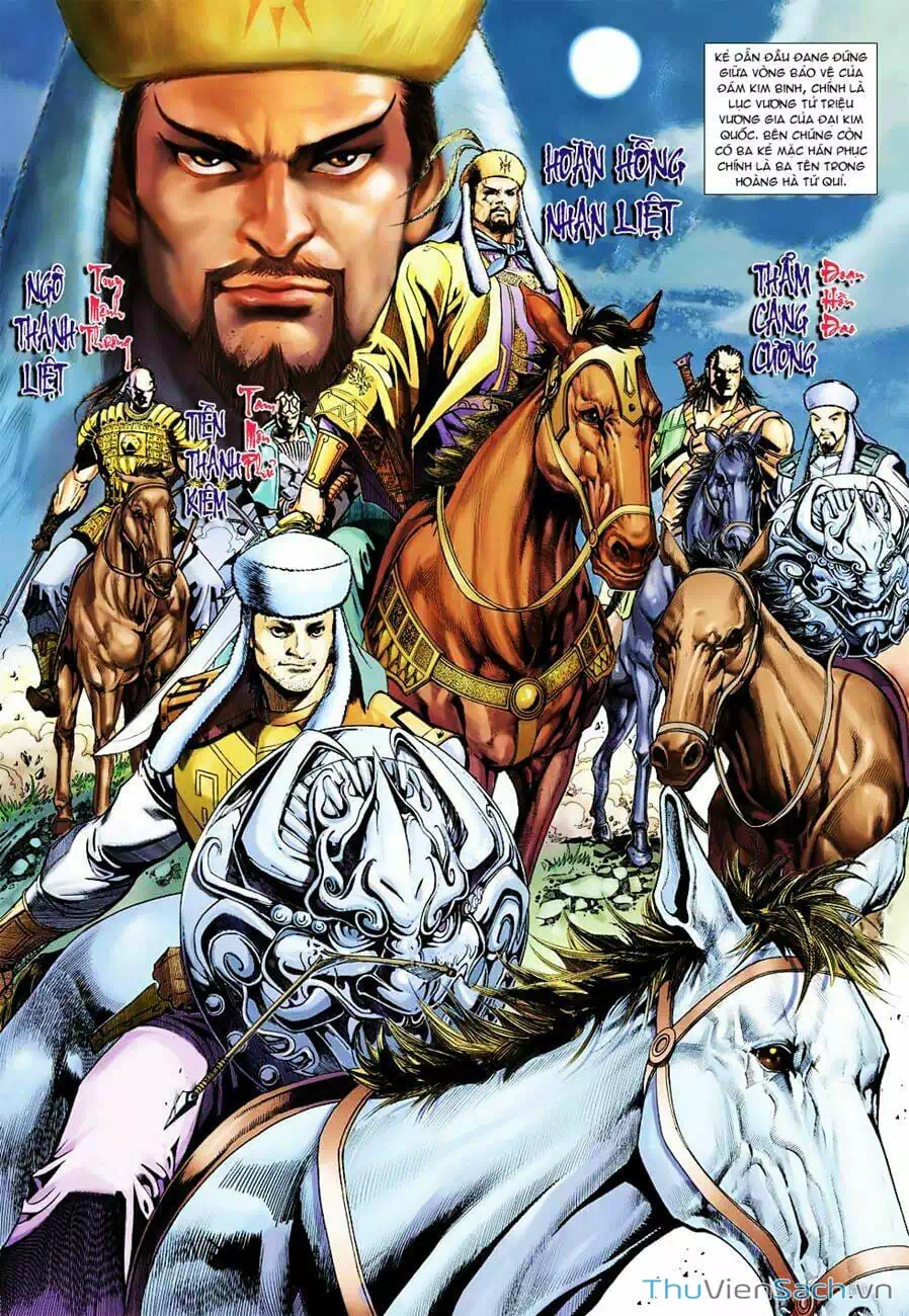 Truyện Tranh Anh Hùng Xạ Điêu - Manhua trang 4