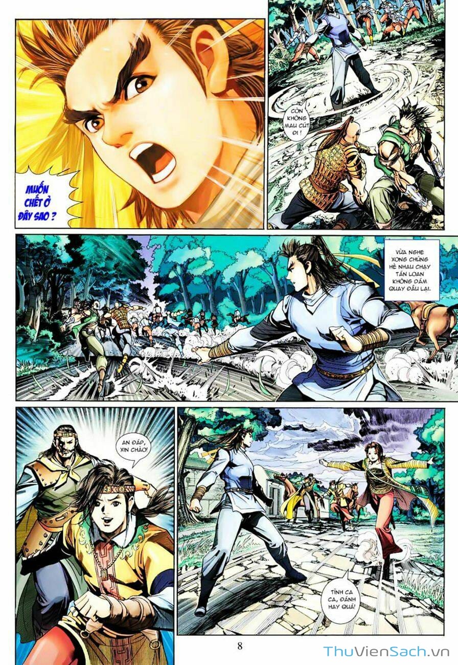 Truyện Tranh Anh Hùng Xạ Điêu - Manhua trang 4