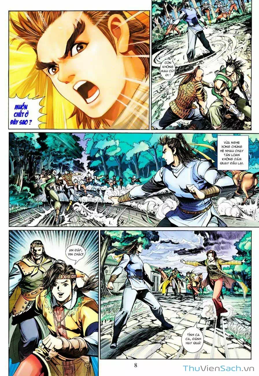 Truyện Tranh Anh Hùng Xạ Điêu - Manhua trang 4