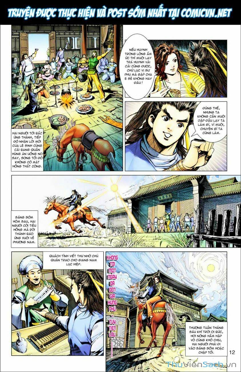 Truyện Tranh Anh Hùng Xạ Điêu - Manhua trang 4