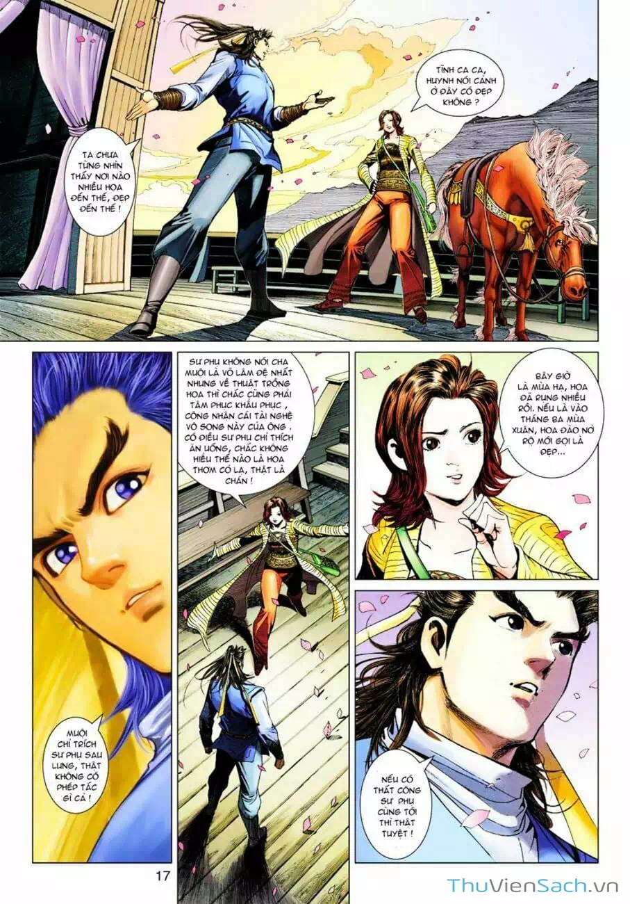 Truyện Tranh Anh Hùng Xạ Điêu - Manhua trang 4