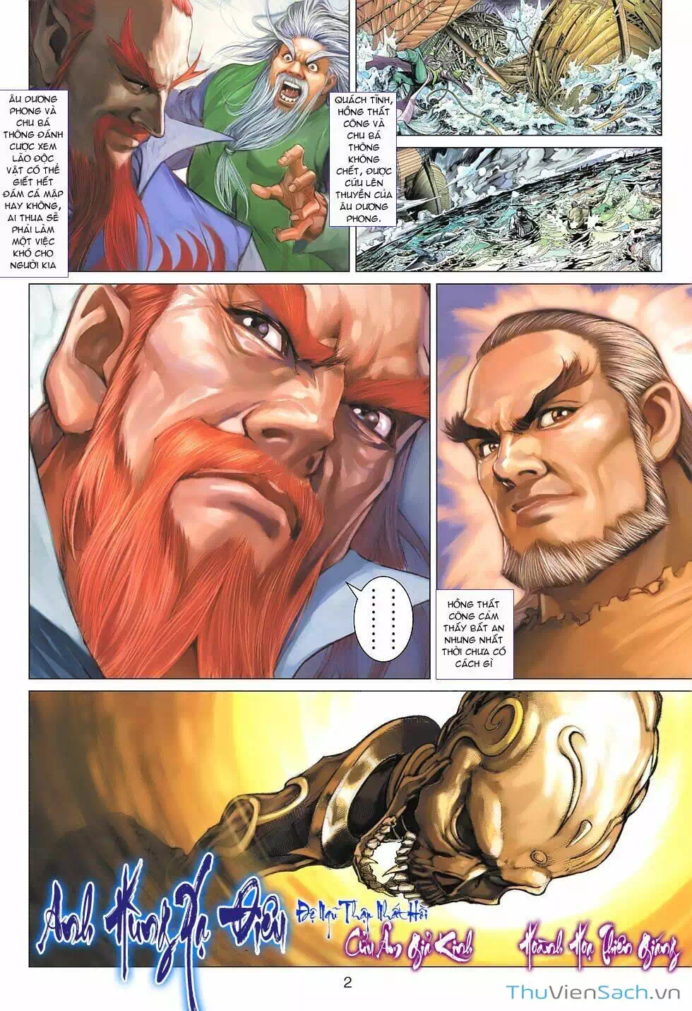 Truyện Tranh Anh Hùng Xạ Điêu - Manhua trang 4