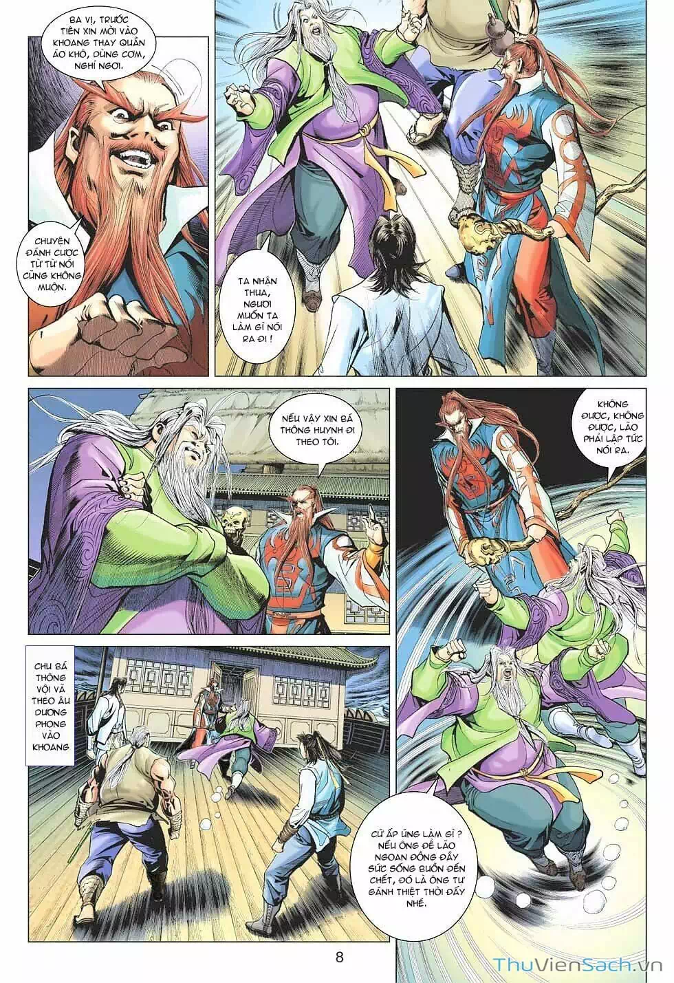 Truyện Tranh Anh Hùng Xạ Điêu - Manhua trang 4