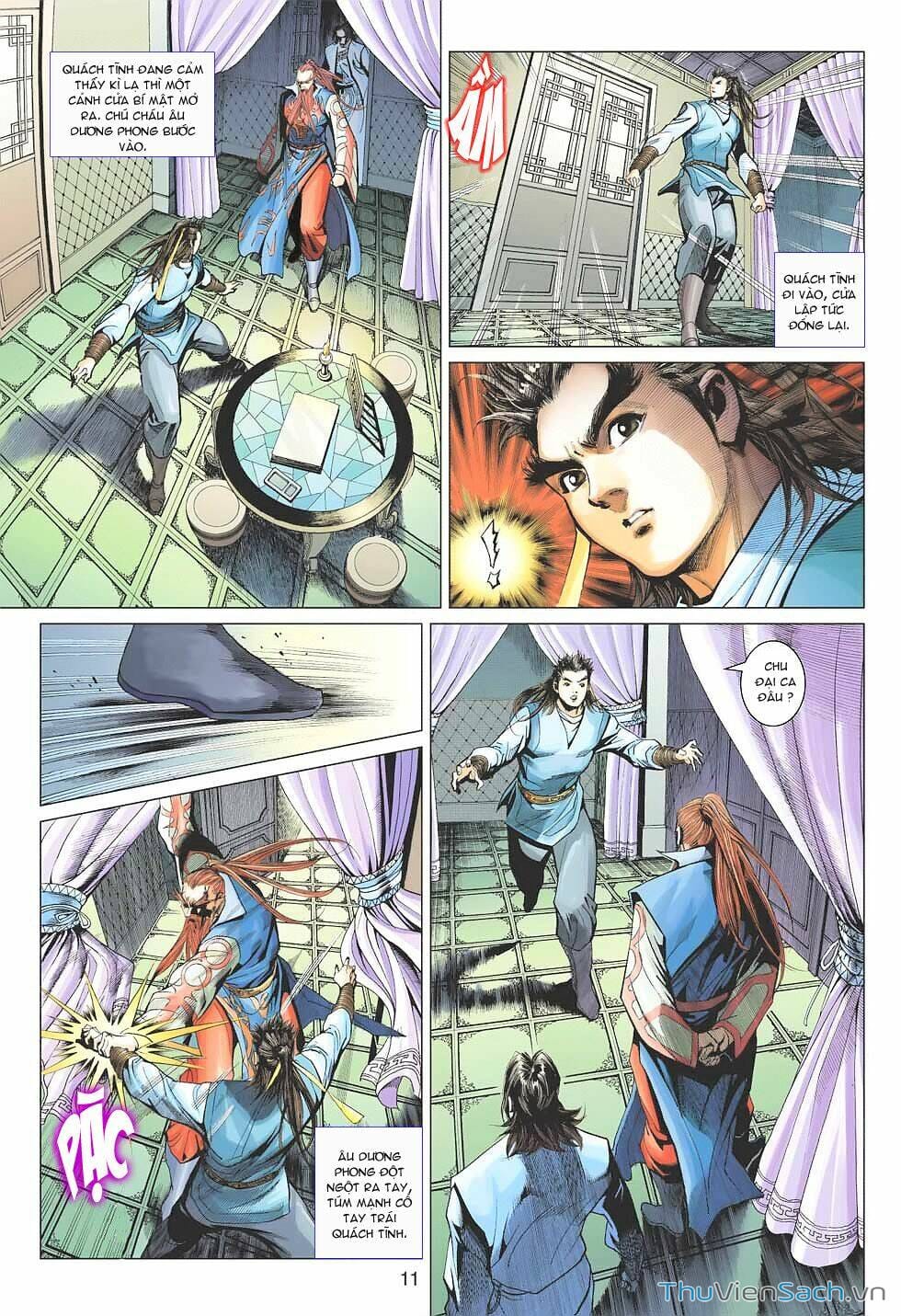 Truyện Tranh Anh Hùng Xạ Điêu - Manhua trang 4