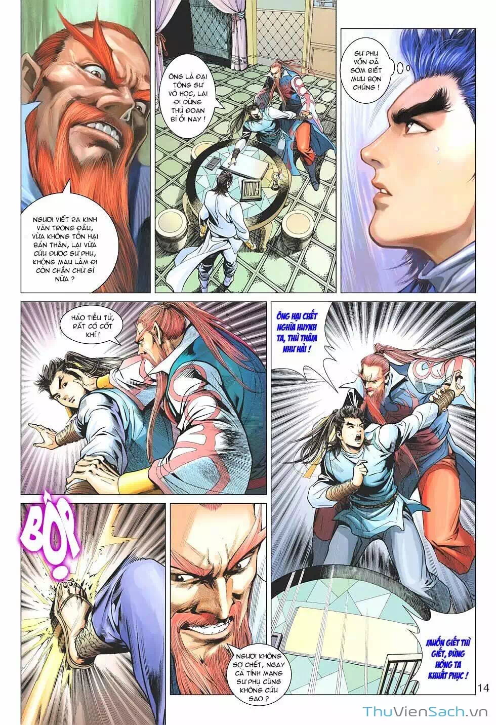 Truyện Tranh Anh Hùng Xạ Điêu - Manhua trang 4