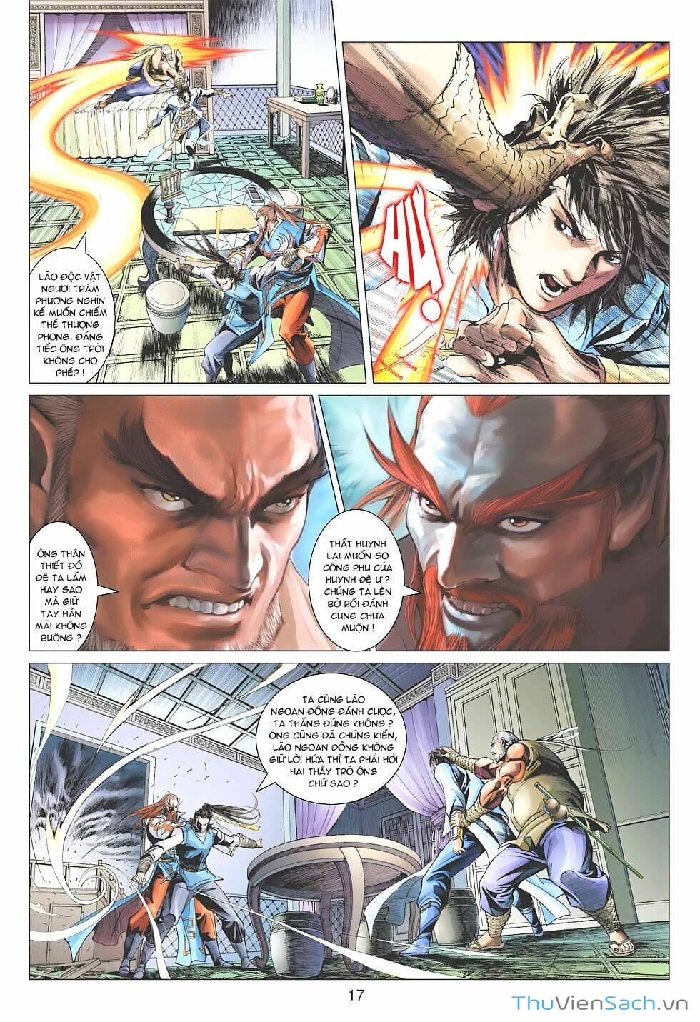Truyện Tranh Anh Hùng Xạ Điêu - Manhua trang 4