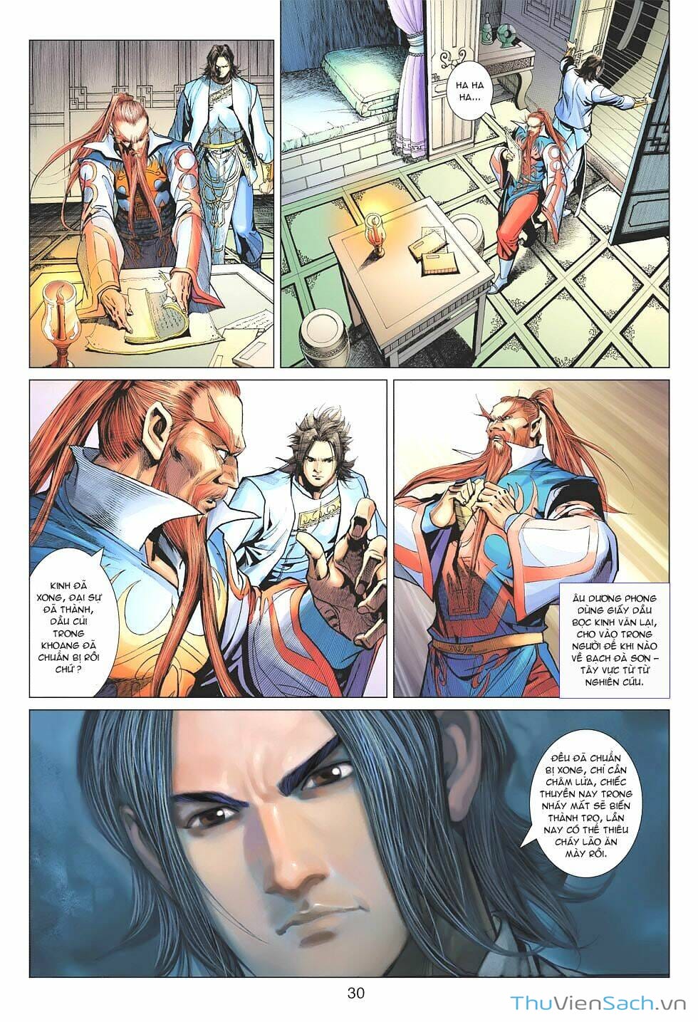 Truyện Tranh Anh Hùng Xạ Điêu - Manhua trang 4
