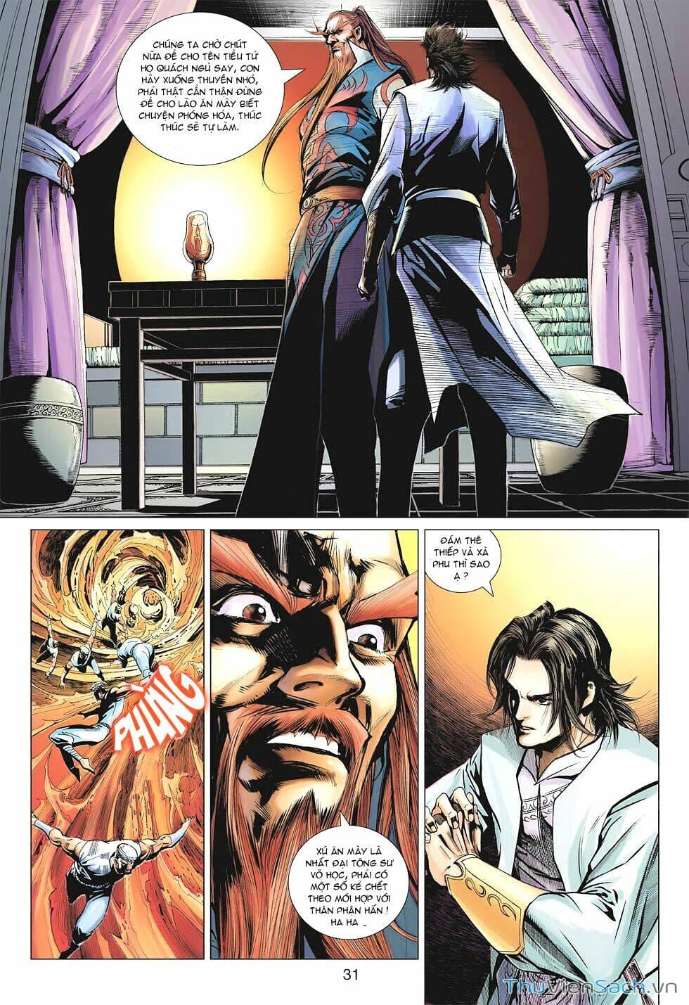 Truyện Tranh Anh Hùng Xạ Điêu - Manhua trang 4