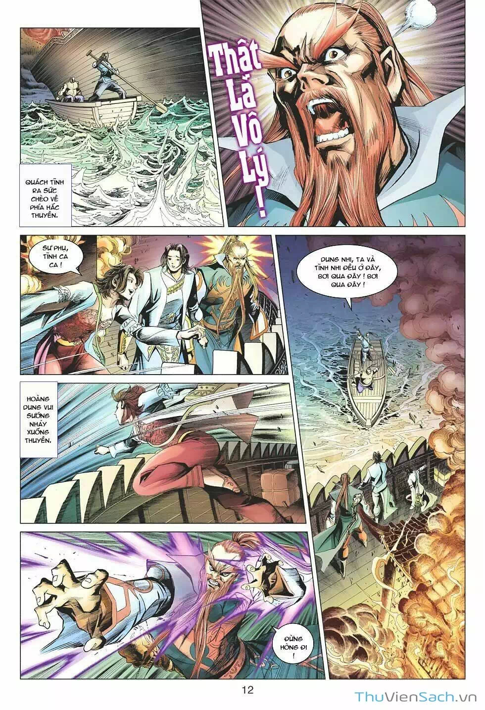 Truyện Tranh Anh Hùng Xạ Điêu - Manhua trang 4