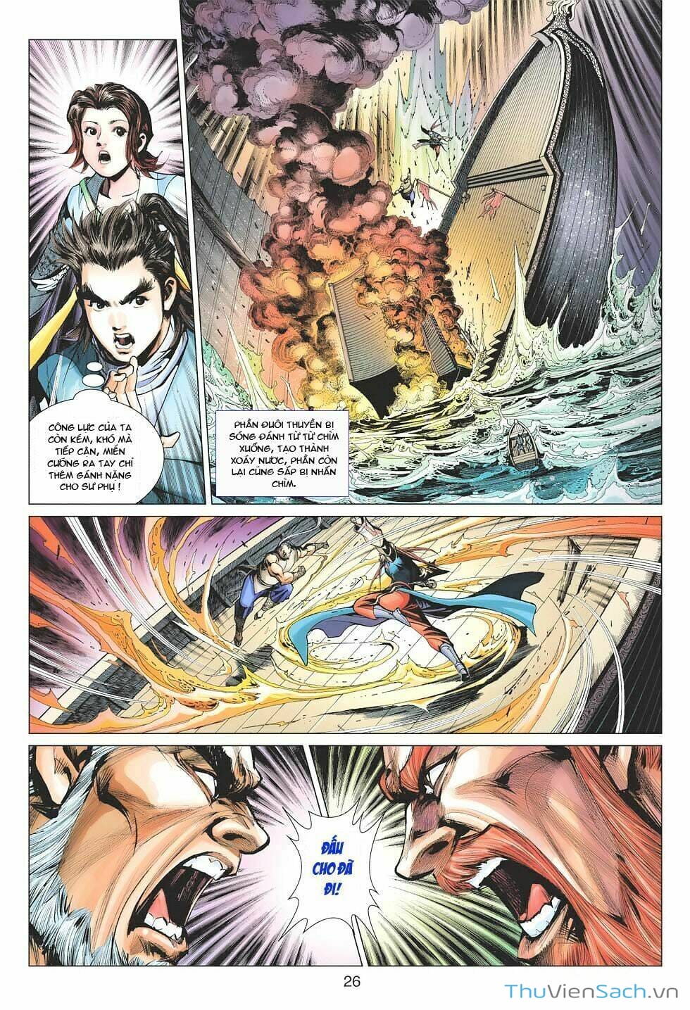 Truyện Tranh Anh Hùng Xạ Điêu - Manhua trang 4