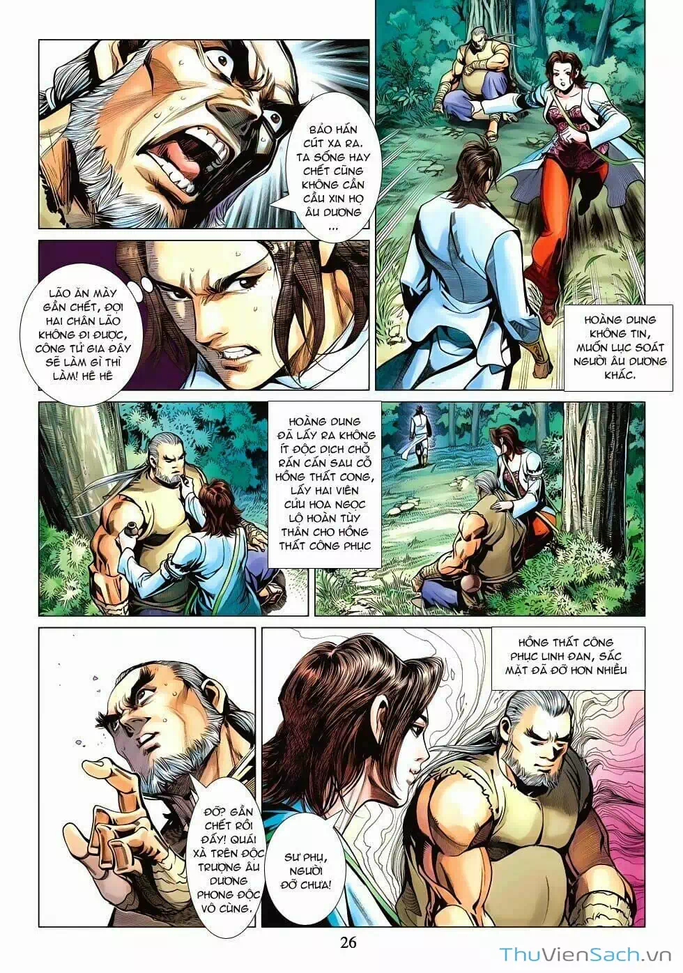 Truyện Tranh Anh Hùng Xạ Điêu - Manhua trang 4