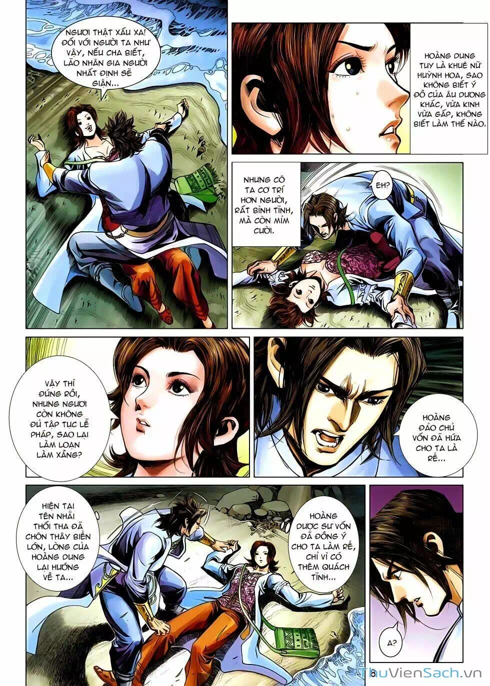 Truyện Tranh Anh Hùng Xạ Điêu - Manhua trang 4