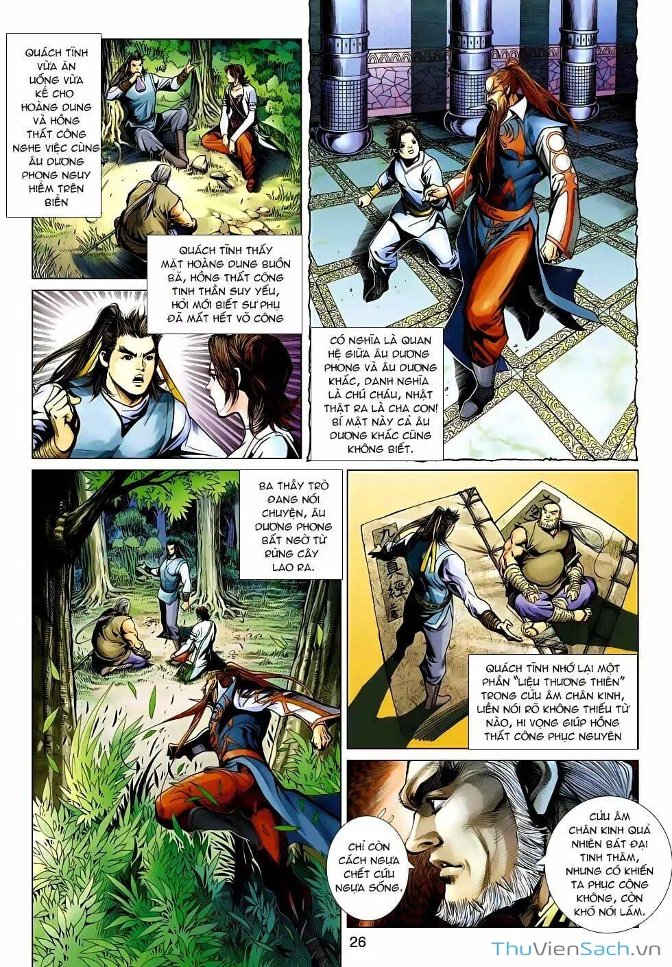 Truyện Tranh Anh Hùng Xạ Điêu - Manhua trang 4