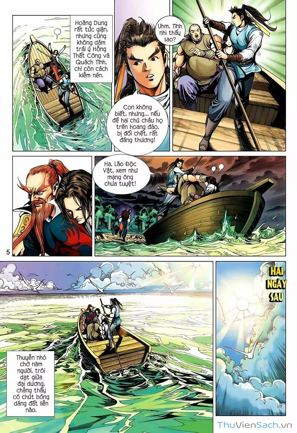 Truyện Tranh Anh Hùng Xạ Điêu - Manhua trang 4