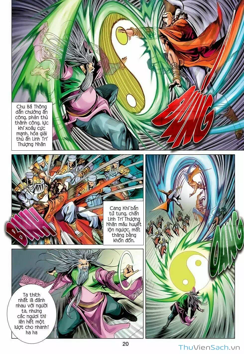 Truyện Tranh Anh Hùng Xạ Điêu - Manhua trang 4