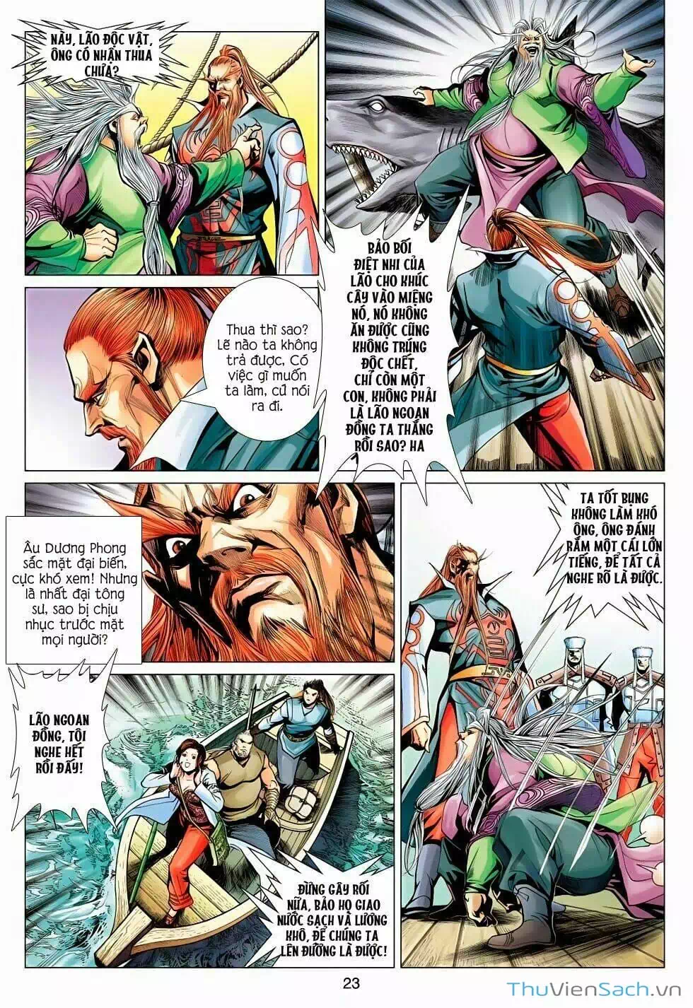 Truyện Tranh Anh Hùng Xạ Điêu - Manhua trang 4