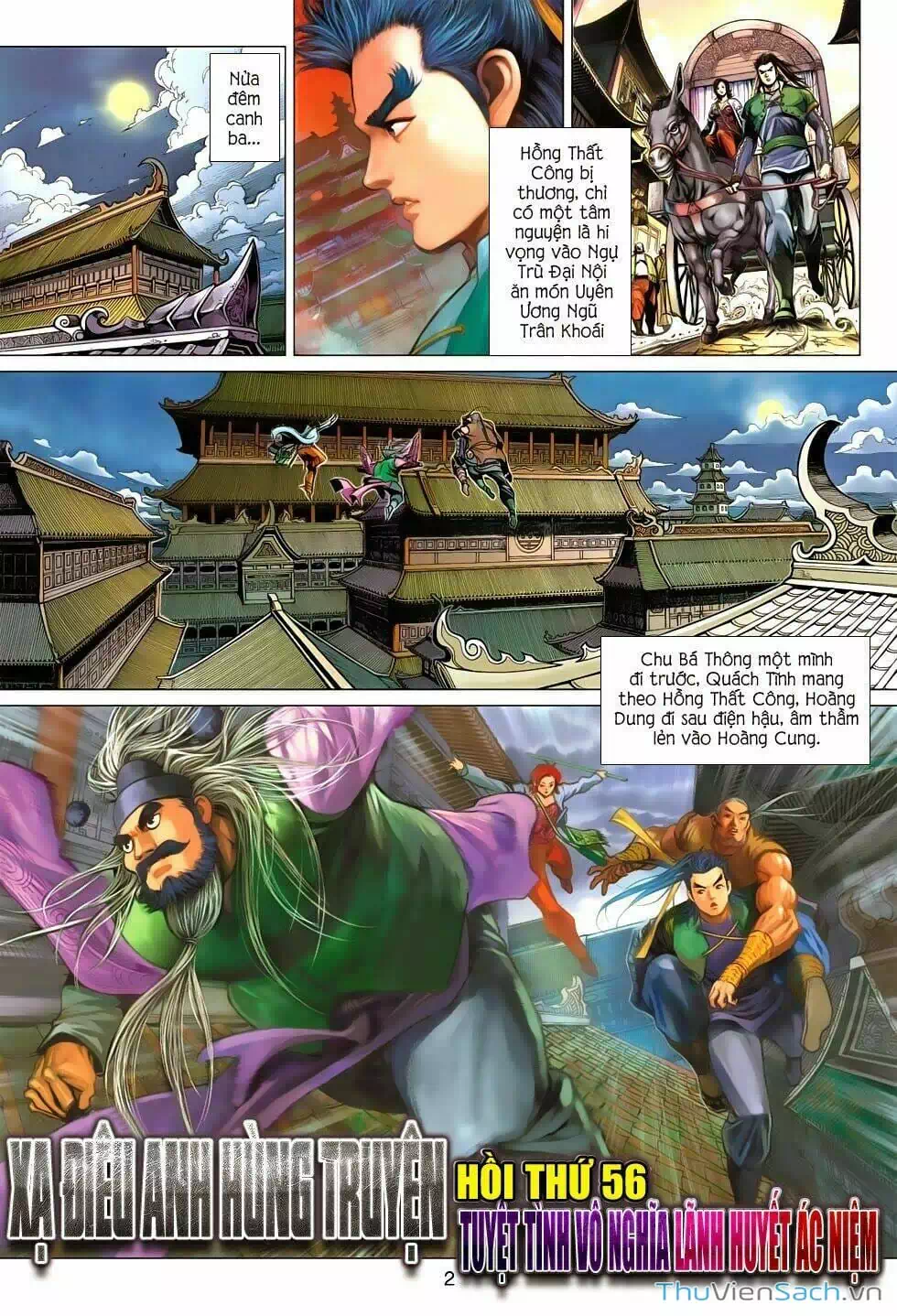 Truyện Tranh Anh Hùng Xạ Điêu - Manhua trang 4