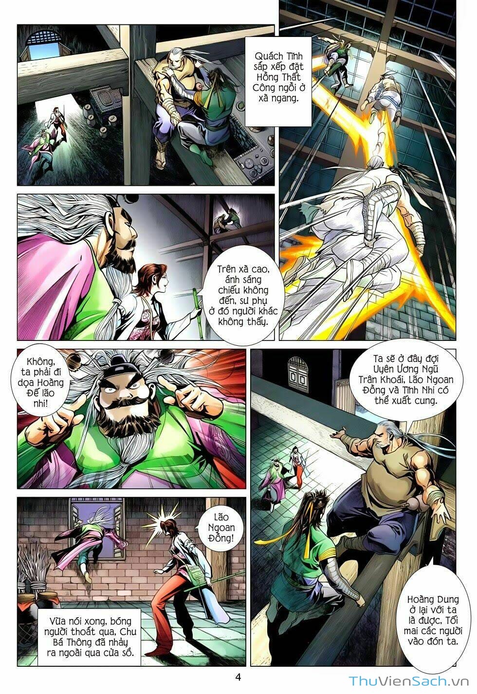 Truyện Tranh Anh Hùng Xạ Điêu - Manhua trang 4