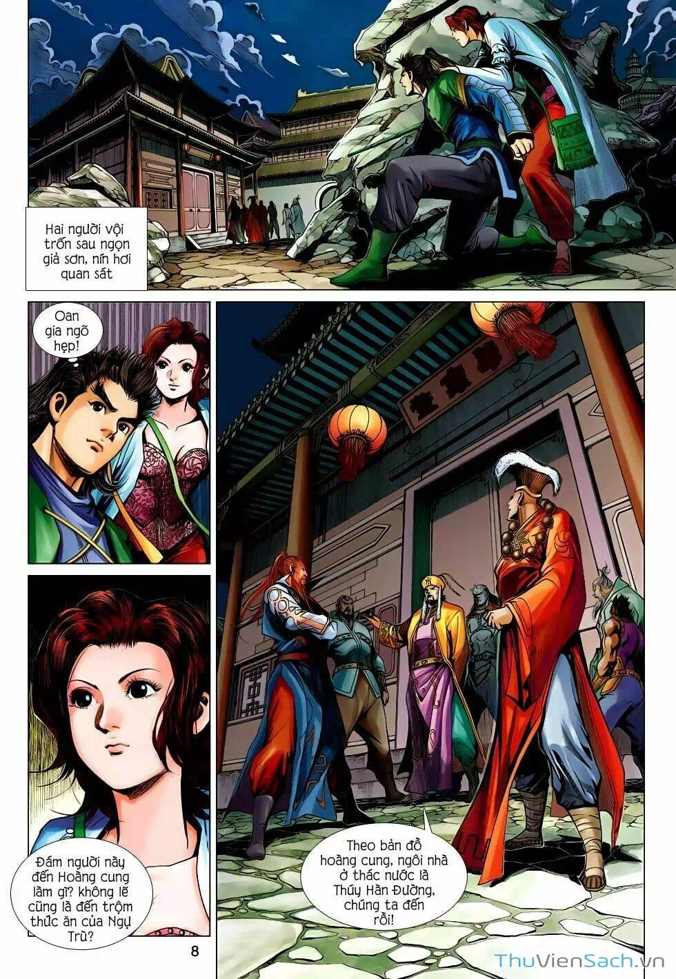 Truyện Tranh Anh Hùng Xạ Điêu - Manhua trang 4