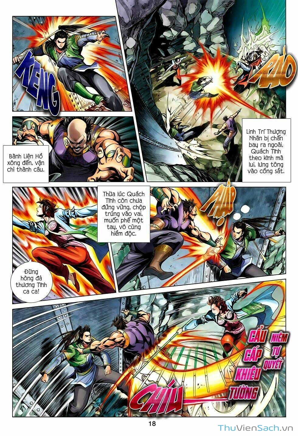 Truyện Tranh Anh Hùng Xạ Điêu - Manhua trang 4