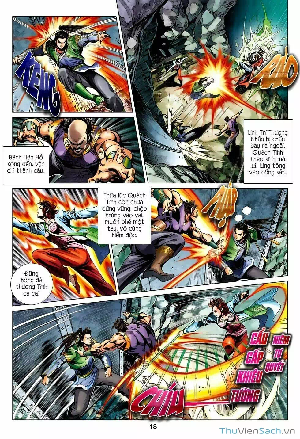 Truyện Tranh Anh Hùng Xạ Điêu - Manhua trang 4