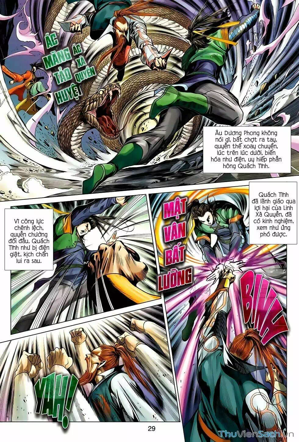 Truyện Tranh Anh Hùng Xạ Điêu - Manhua trang 4