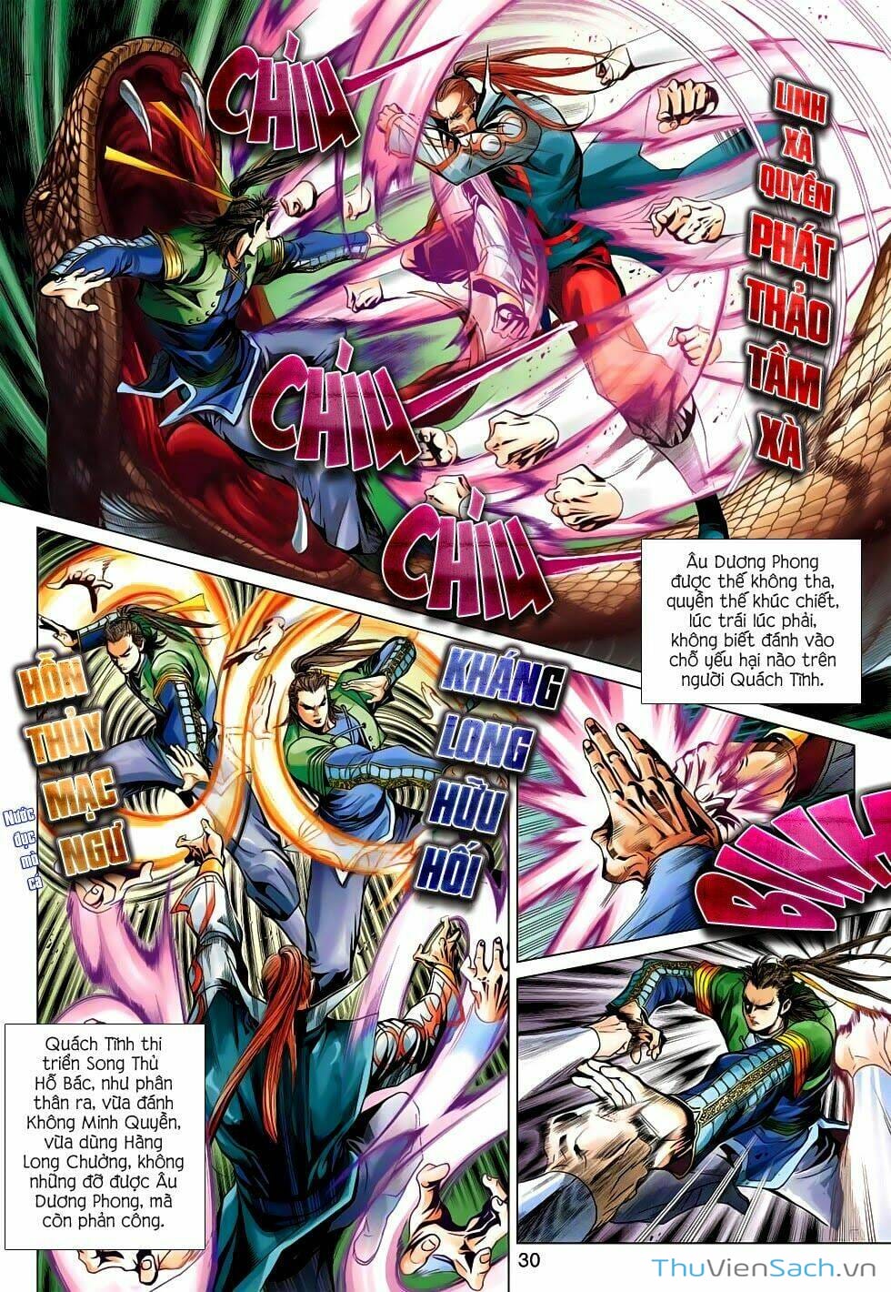 Truyện Tranh Anh Hùng Xạ Điêu - Manhua trang 4