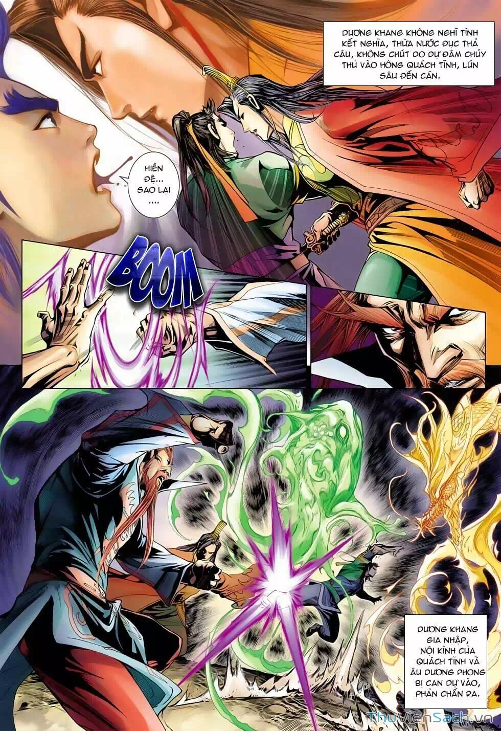 Truyện Tranh Anh Hùng Xạ Điêu - Manhua trang 4