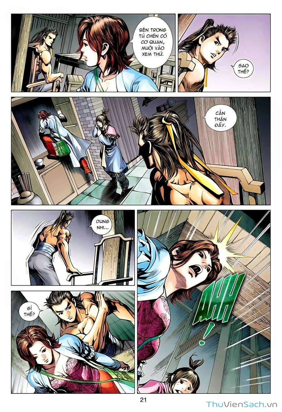 Truyện Tranh Anh Hùng Xạ Điêu - Manhua trang 4