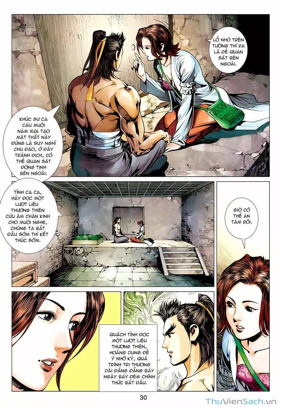 Truyện Tranh Anh Hùng Xạ Điêu - Manhua trang 4