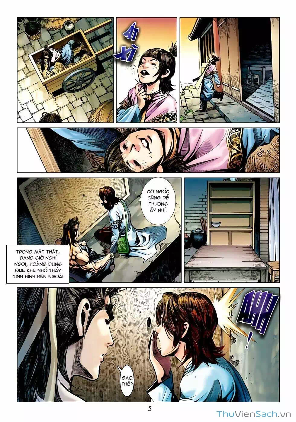 Truyện Tranh Anh Hùng Xạ Điêu - Manhua trang 4