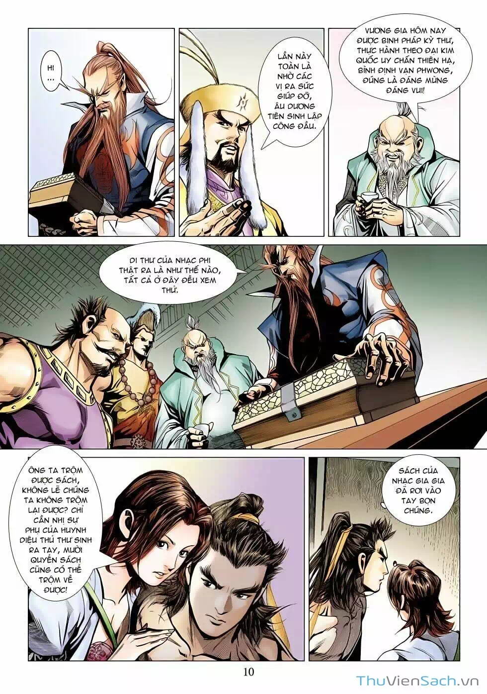 Truyện Tranh Anh Hùng Xạ Điêu - Manhua trang 4