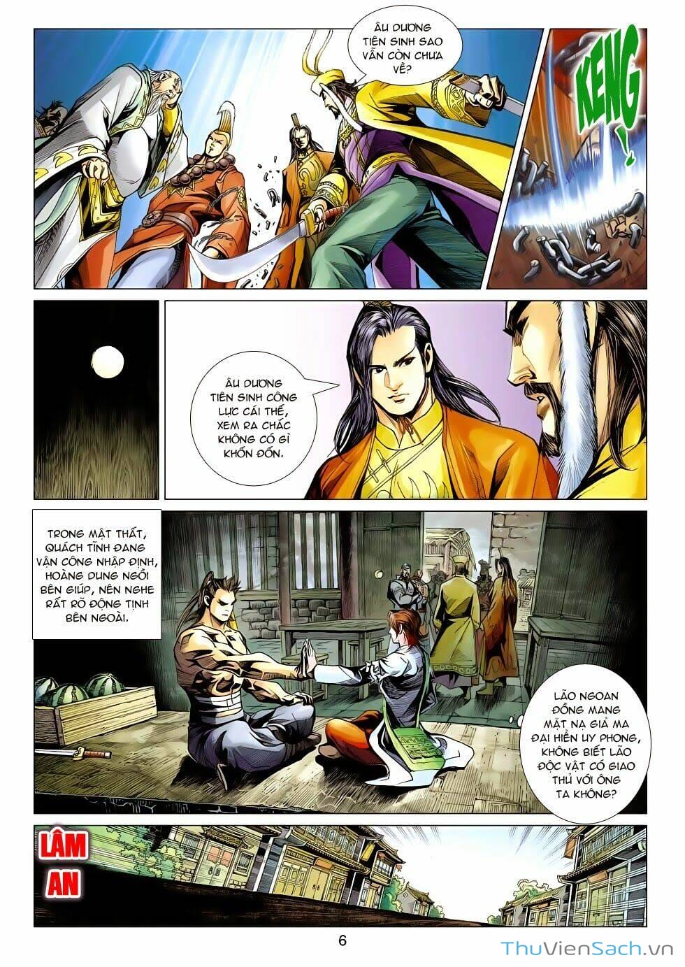 Truyện Tranh Anh Hùng Xạ Điêu - Manhua trang 1911