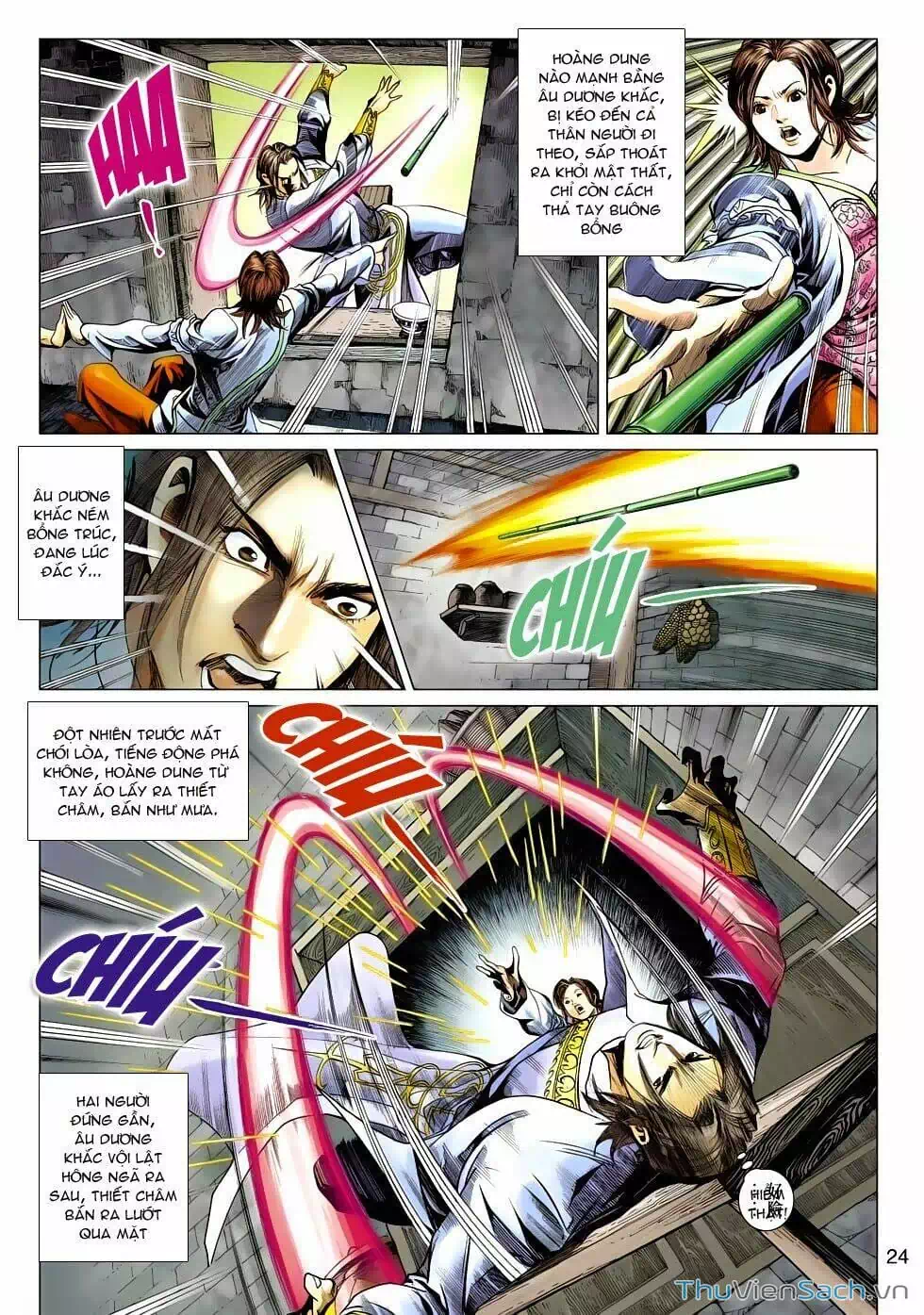 Truyện Tranh Anh Hùng Xạ Điêu - Manhua trang 4