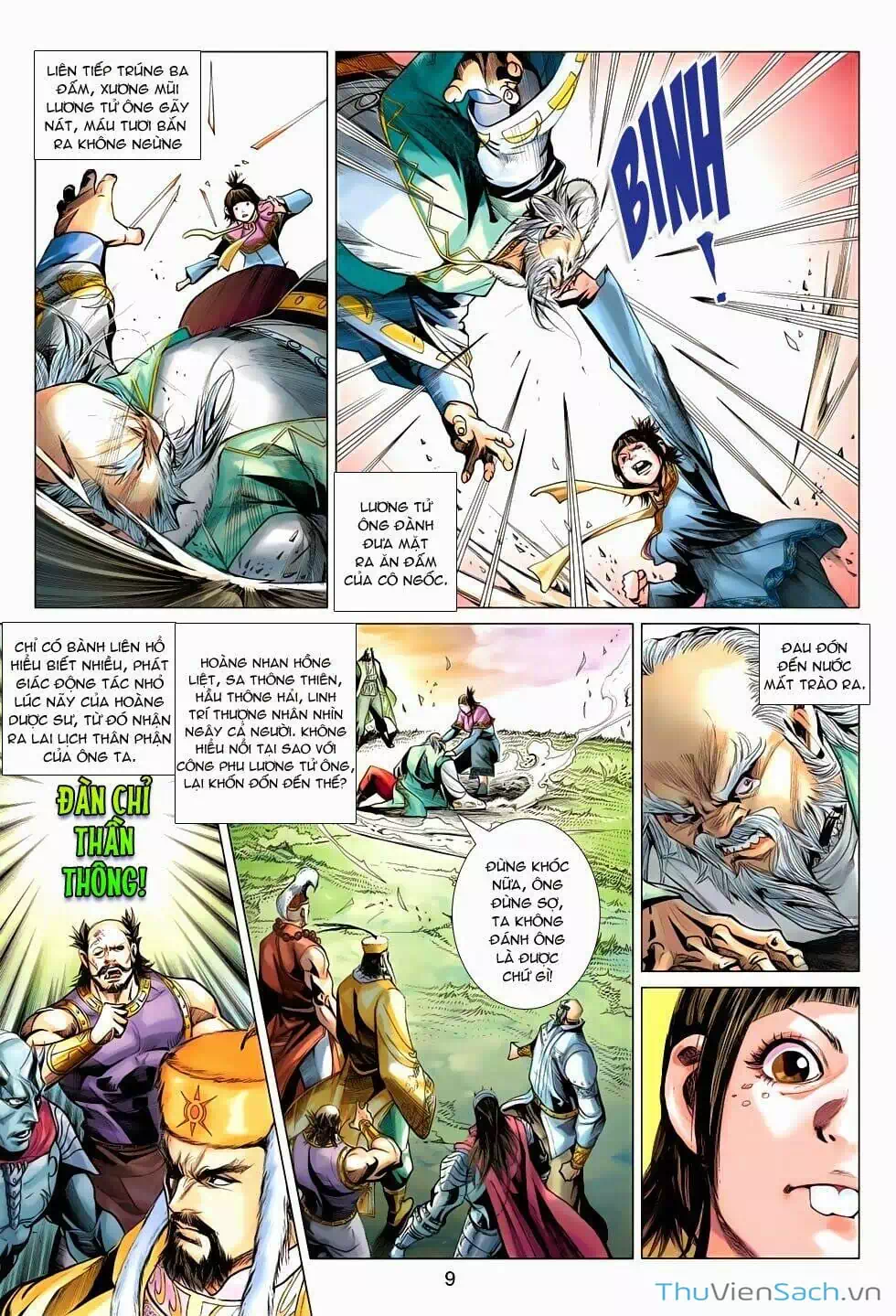 Truyện Tranh Anh Hùng Xạ Điêu - Manhua trang 4