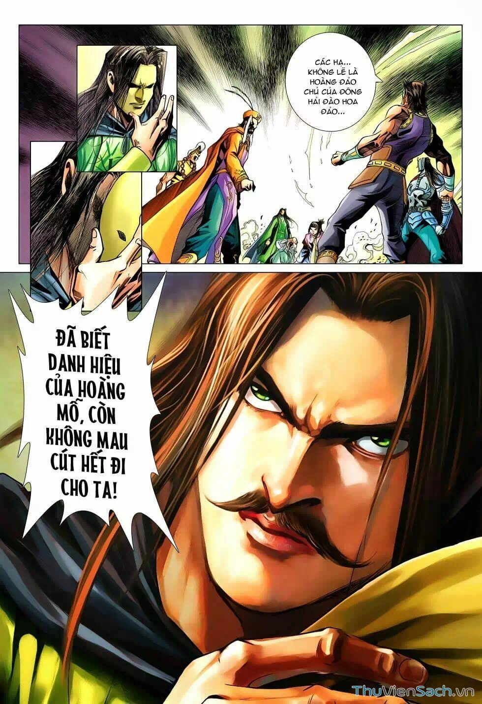 Truyện Tranh Anh Hùng Xạ Điêu - Manhua trang 4