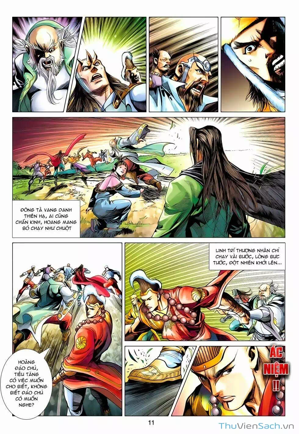 Truyện Tranh Anh Hùng Xạ Điêu - Manhua trang 4