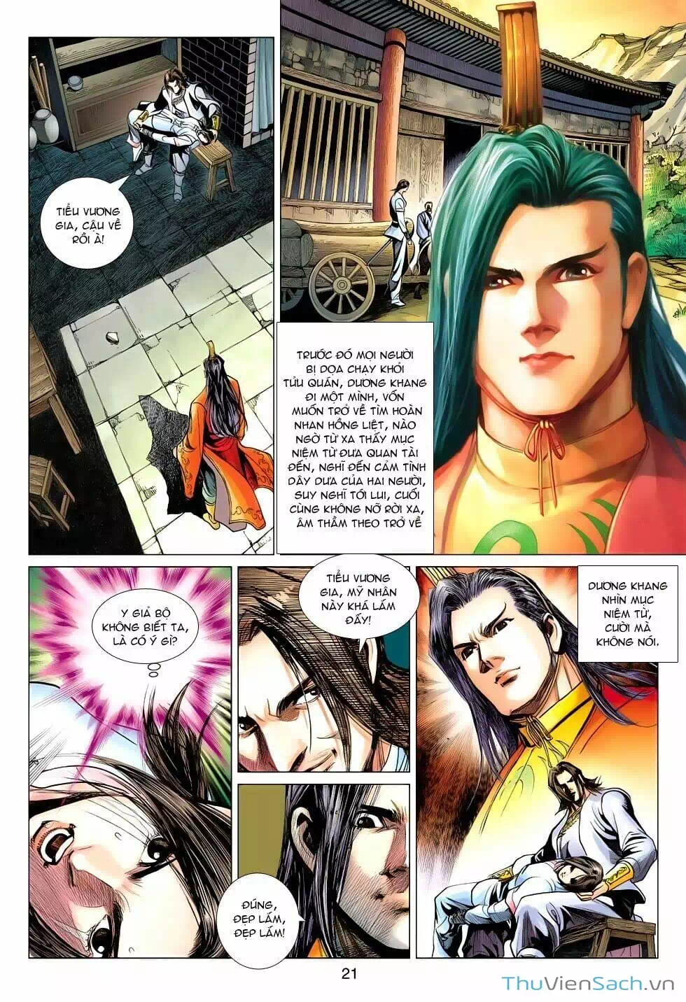 Truyện Tranh Anh Hùng Xạ Điêu - Manhua trang 4