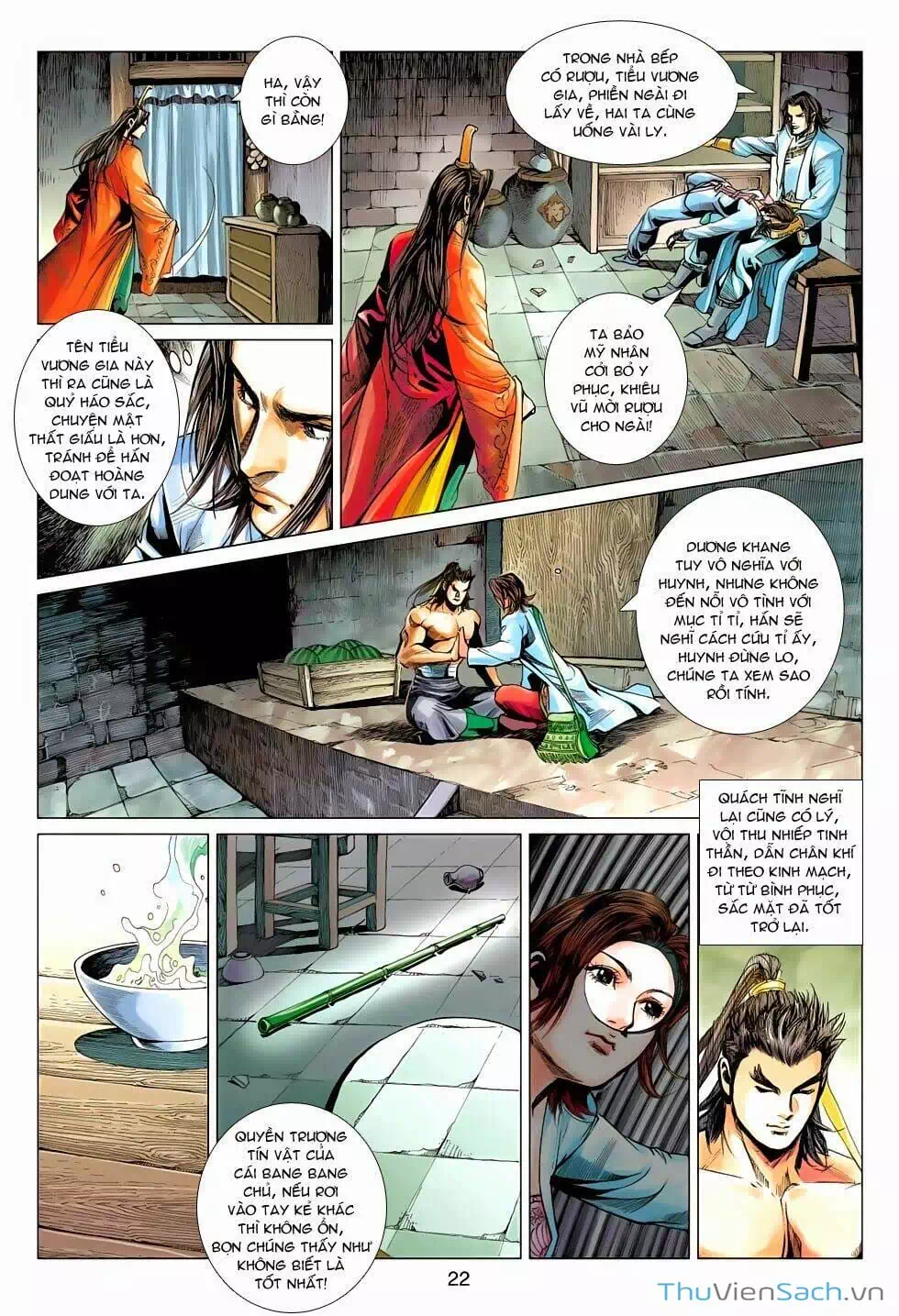 Truyện Tranh Anh Hùng Xạ Điêu - Manhua trang 4