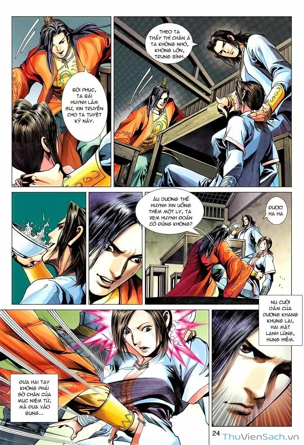 Truyện Tranh Anh Hùng Xạ Điêu - Manhua trang 4