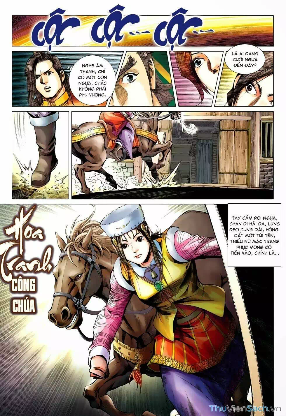 Truyện Tranh Anh Hùng Xạ Điêu - Manhua trang 4