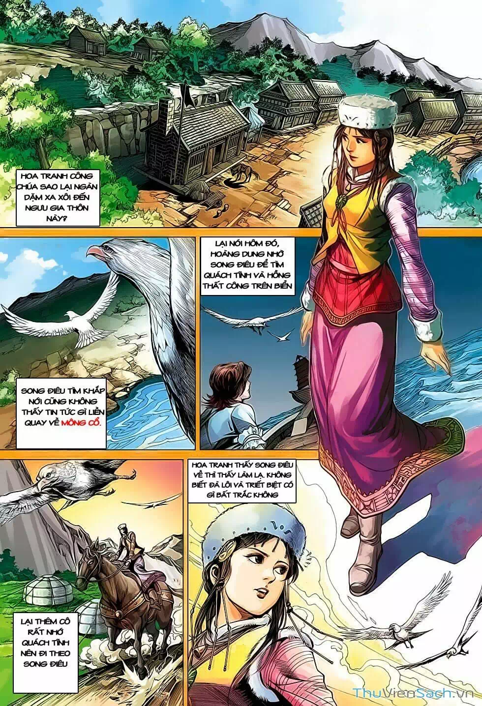 Truyện Tranh Anh Hùng Xạ Điêu - Manhua trang 4