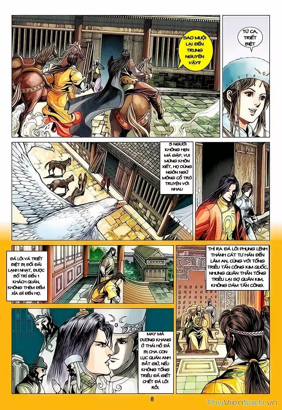 Truyện Tranh Anh Hùng Xạ Điêu - Manhua trang 4