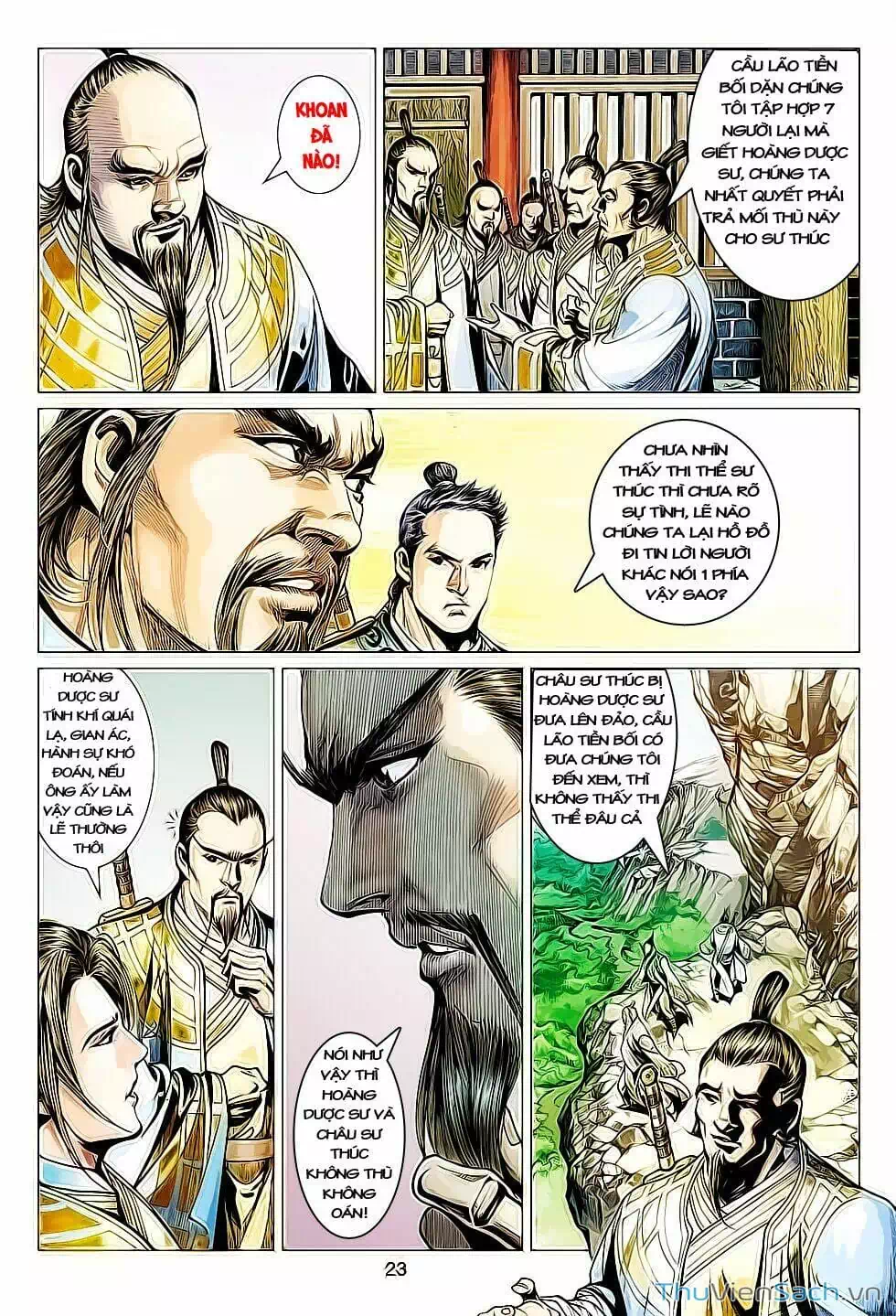 Truyện Tranh Anh Hùng Xạ Điêu - Manhua trang 4